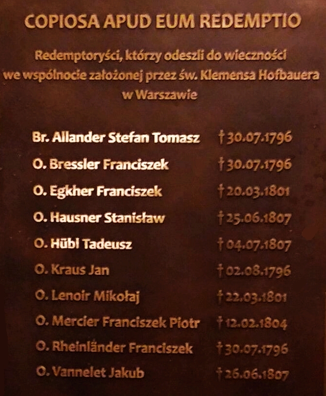 Benonici CSSR Warszawa